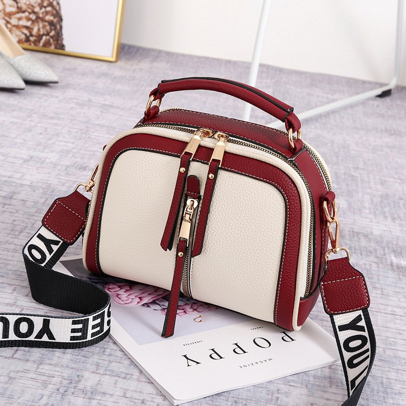 Women's Bags Handbags Shoulder Bags Wide Shoulder Small Square Bags - Image 4