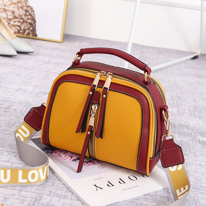 Women's Bags Handbags Shoulder Bags Wide Shoulder Small Square Bags - Image 6