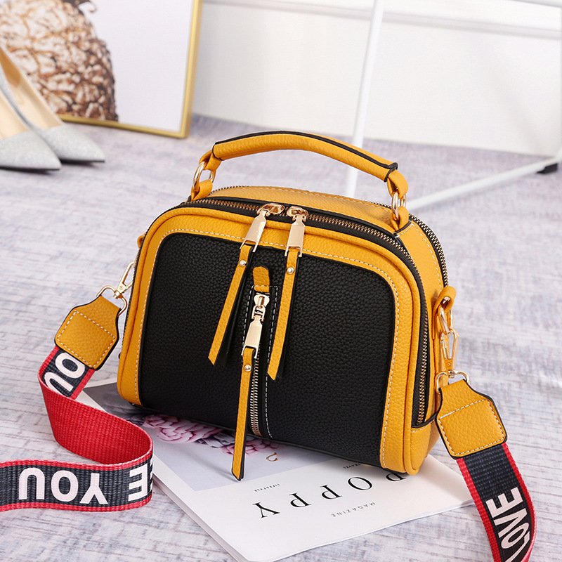 Women's Bags Handbags Shoulder Bags Wide Shoulder Small Square Bags - Image 3